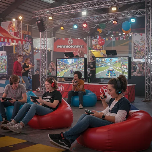 alquilar nintendo switch Castilla la Mancha para eventos